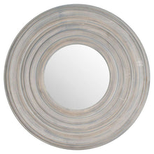 Load image into Gallery viewer, Round Wooden Mirror
